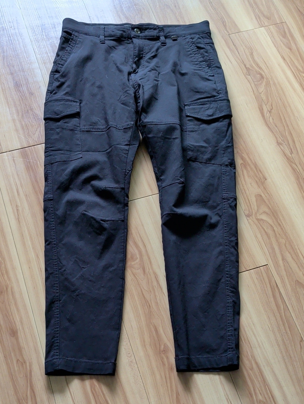Men's Black Cargo Pants